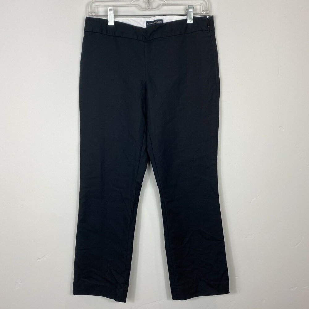 Banana Republic Women's Black Cropped Pants Size 4
